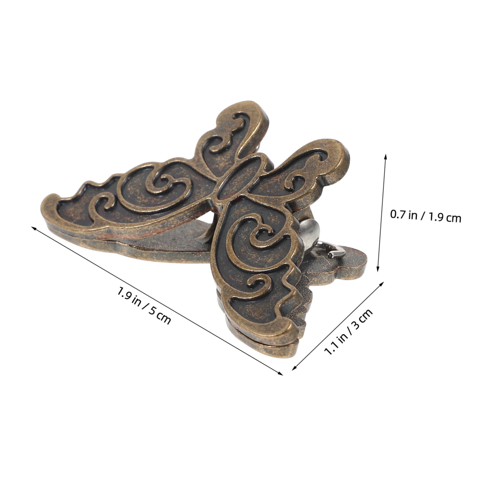 NUOBESTY 20pezzi Graffette Decorative Per Ufficio Clip Per Documenti Multifunzionali Stile Farfalla Per Organizzare Foto Biglietti e Materiale Cartaceo Design Elegante e Pratico