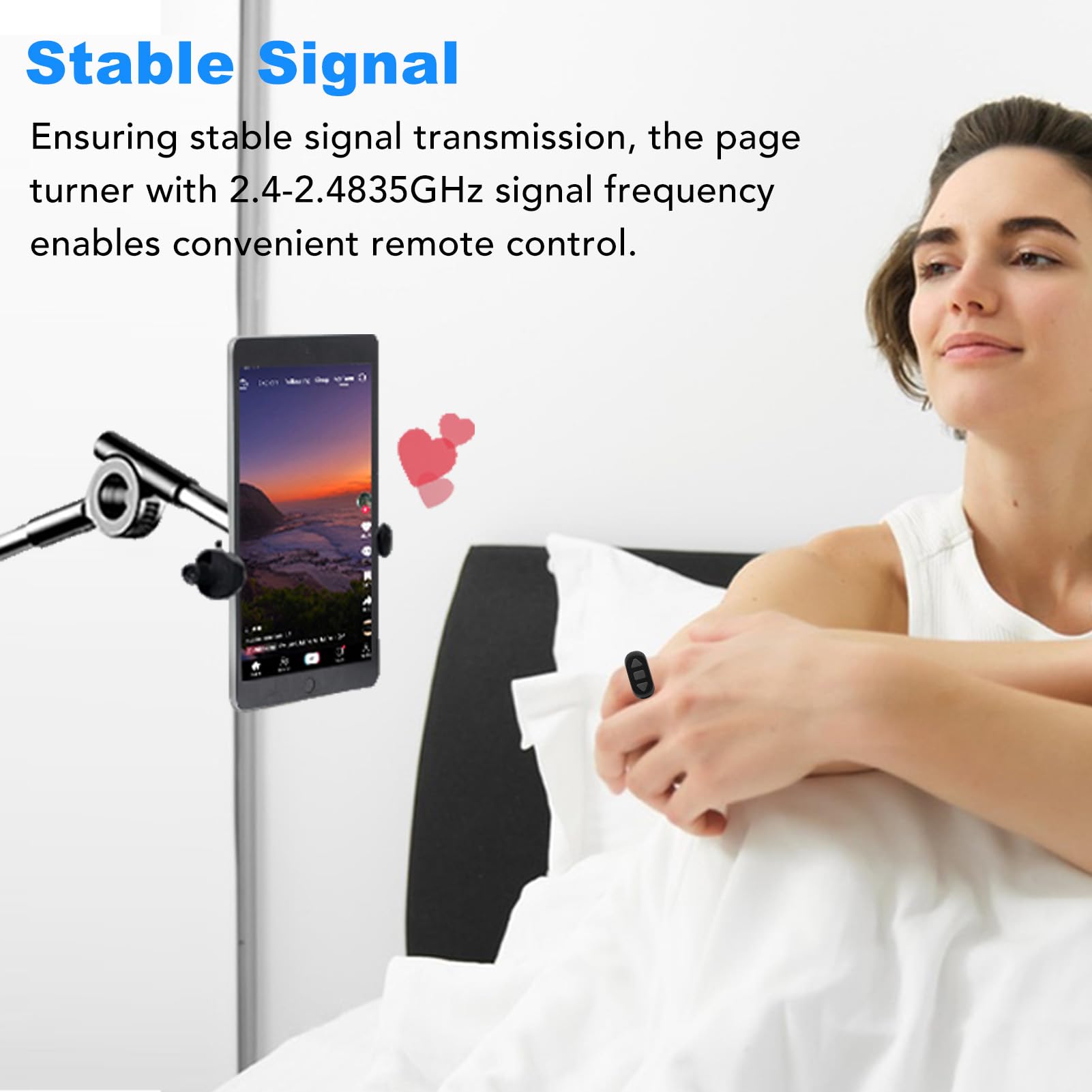 Telecomando Bluetooth A Dito Per Sfogliare Pagine – 3 Pulsanti, Compatibile Con IOS, Android E HarmonyOS