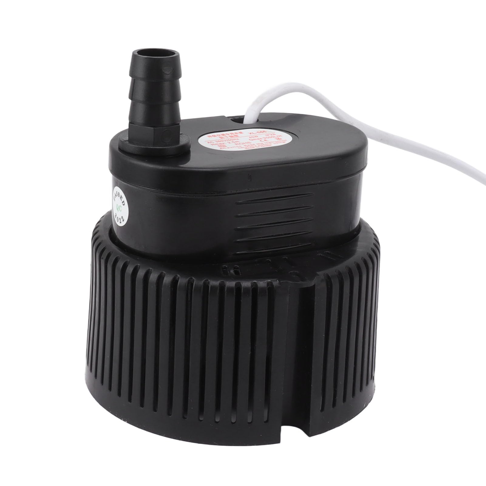 Pompa sommergibile 45W 380V Uscita stabile a basso rumore Custodia in plastica Pompa acqua silenziosa per fontana per acquario da giardino