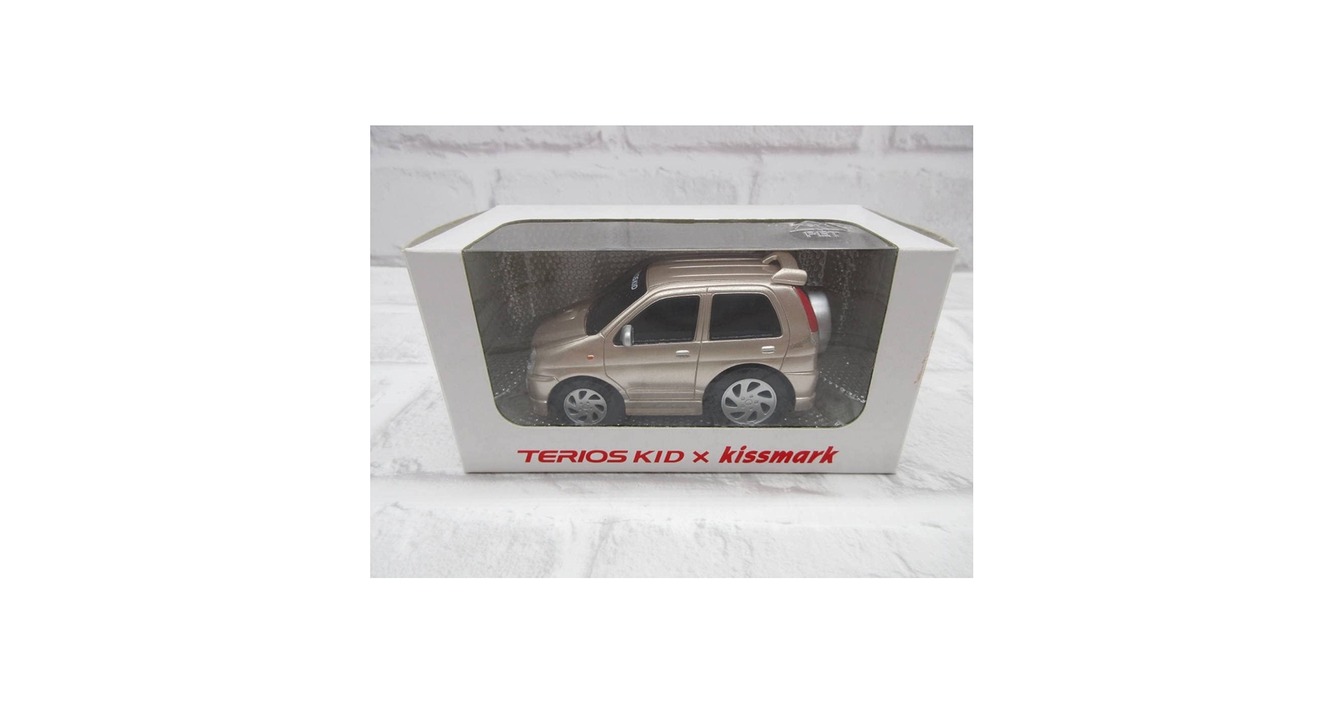 Terios Kid × kissmark ミニカー Amazon.co.jp: ミニカー ダイハツ テリオスキッド キスマーク