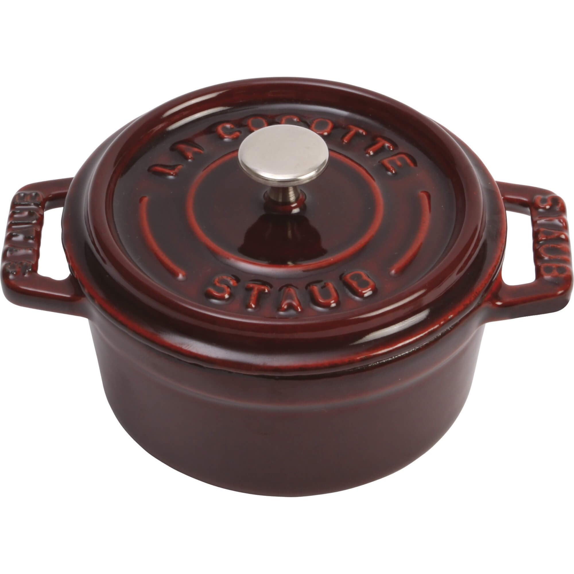 ストウブ　ミニココットラウンド　10cm グレナディンレッド　staub Amazon｜[ストウブ] staub ミニ ココット ラウンド 10cm マジョリカ