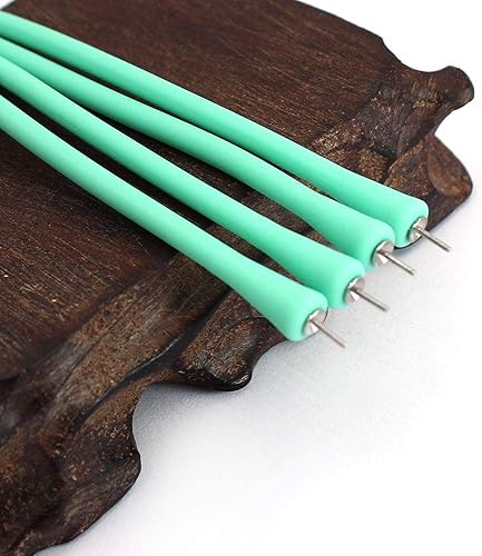 Miniatura 2 de 4 piezas de joyería para bricolaje con cordón de goma de silicona para pulsera de 7 pulgadas, para joyería, collares, pulseras, diseño de bricolaje