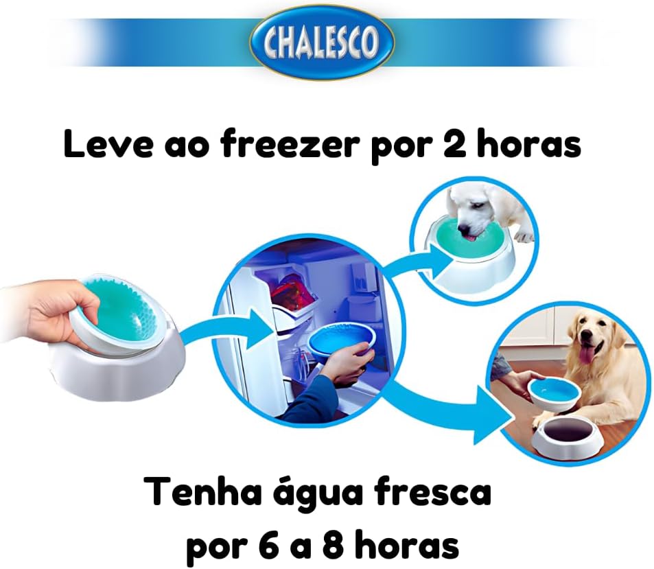 Chalesco Bebedouro Acqua Fresca para Cães