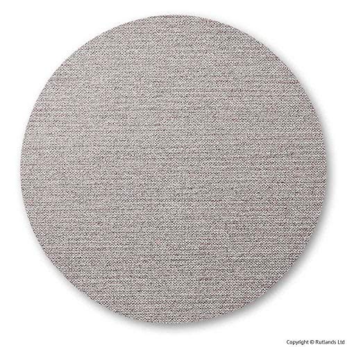 Mirka Abranet Ace Netz Schleifscheiben Ø 150mm Klett/Korn P80 / 50 Stk/Für alle 150mm Exzenterschleifer und Schleifmaschinen/Teilkeramisch/zum Schleifen von harten Oberflächen, Holz, Metall