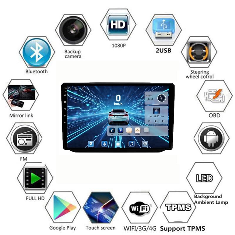 Autoradio Android multitâche doté d'un processeur 8-Core rapide pour Skoda Fabia 2 - 4