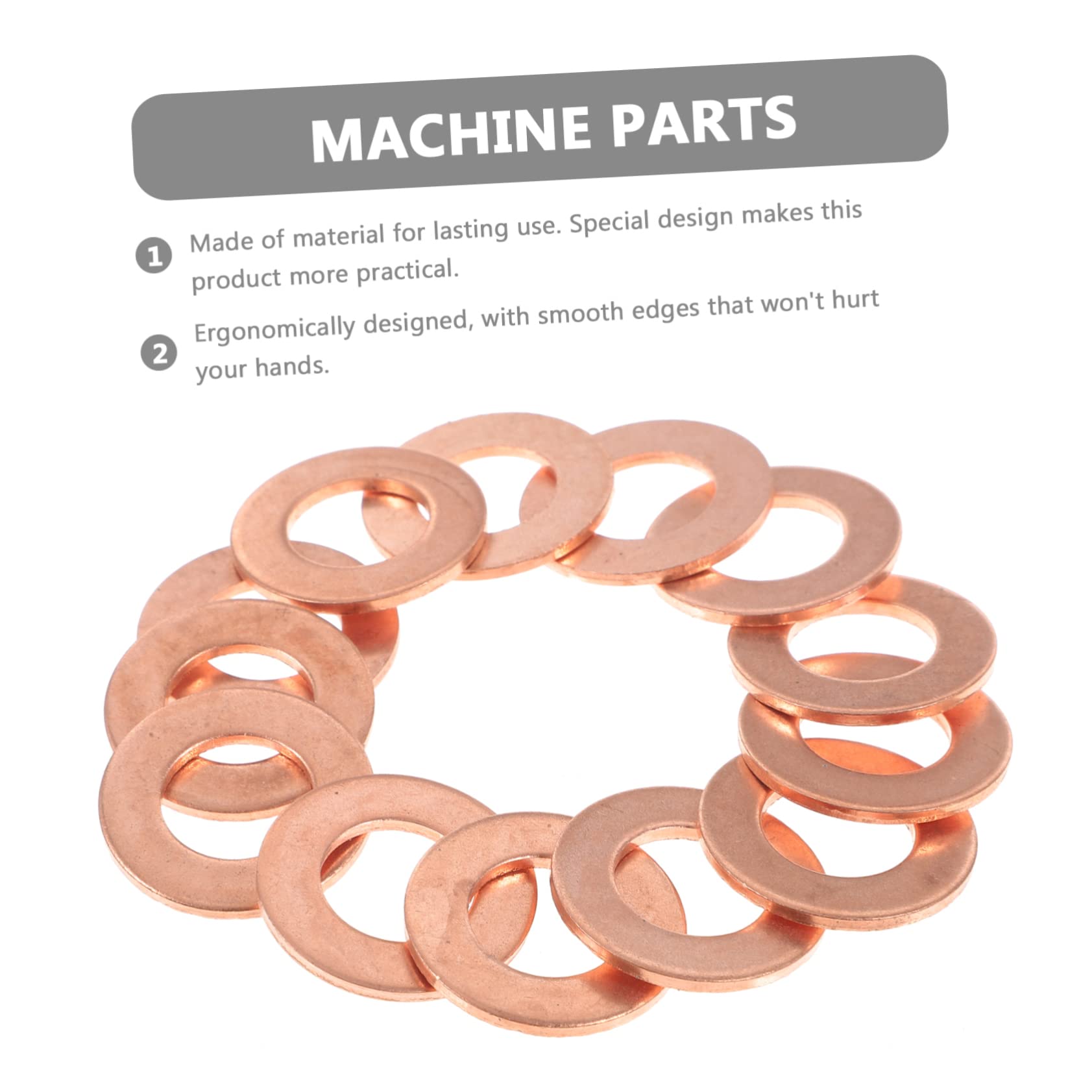 Mikinona Ergonomic Metal Repair Nails 100pcs Aluminum Welding Nails for Sheet Metal Grip Ring for Car