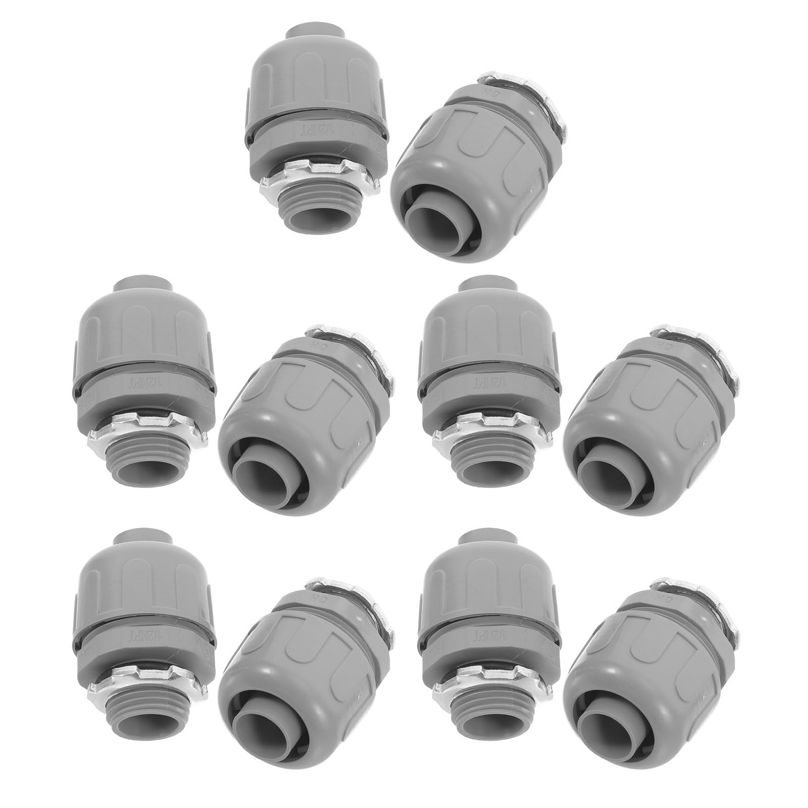Conector hermético de 1/2 pulgada Alasum contra filtraciones eléctricas en exteriores pack 10