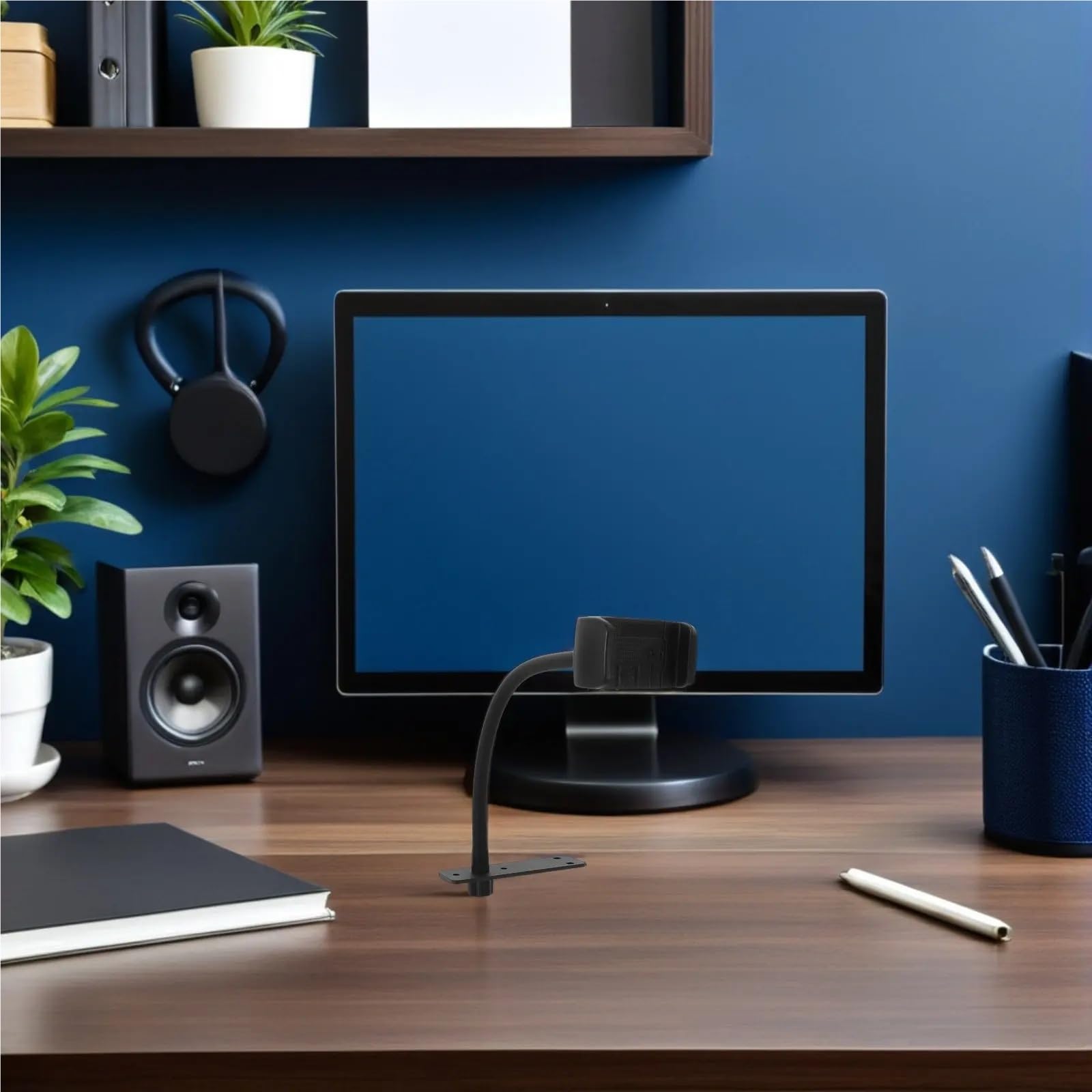 Asta for microfono da palco con supporto for spartiti integrato