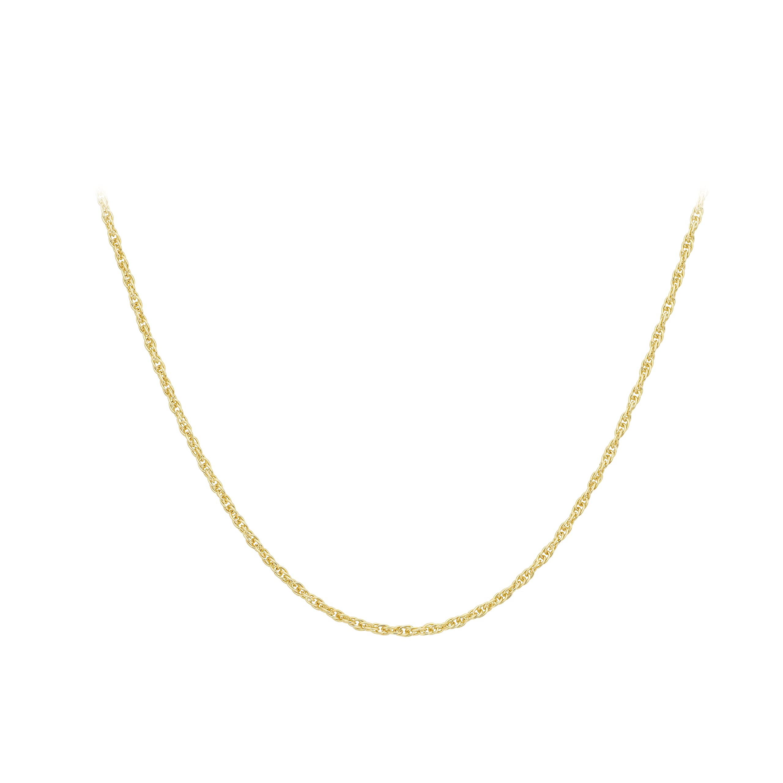 CARISSIMAGold 7.12.0744 Collar de oro amarillo (18k) sin gema de mujer