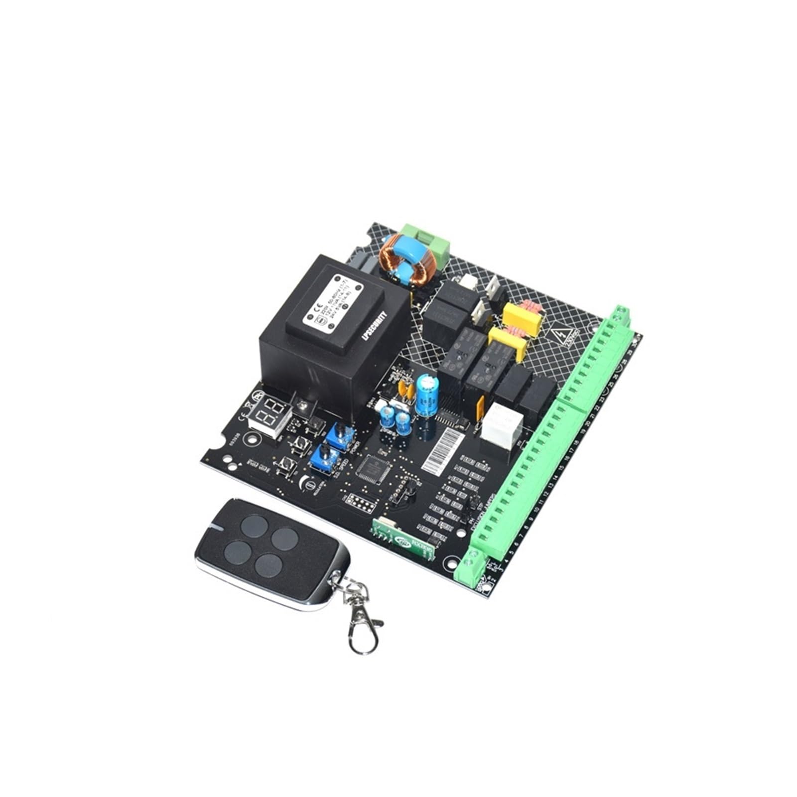 Scheda elettronica del circuito di controllo del circuito stampato dell'unità di controllo del motore CA dell'apricancello automatico a battente 220VAC -Affidabile e resistente(Board 4 remotes)