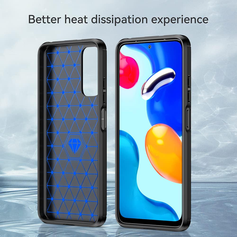 Coque Anti Choc Pour Xiaomi Redmi Note 11 Et Redmi Note 11S Avec Bague Anti Chute Bequille Novago