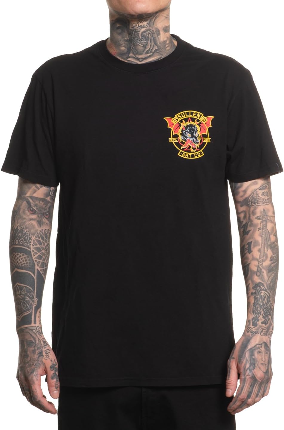 Sullen Men's Devil Dogs Memorial Day Capsule Tattoo Lifestyle Graphic Premium Short Sleeve Tee