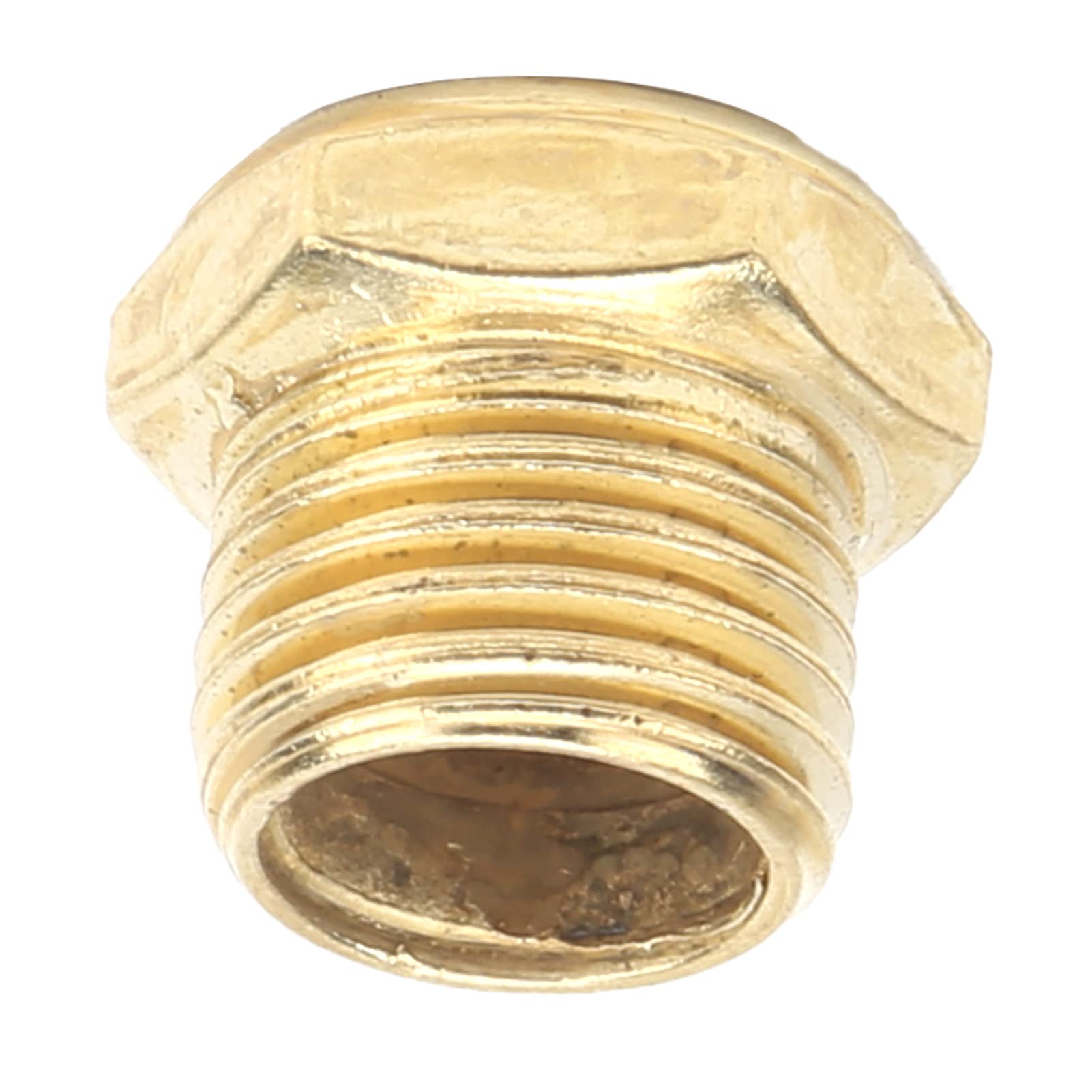 50 pezzi Silenziatore pneumatico G1/2 in ottone a testa piatta, riduttore di rumore per scarico d’aria industriale per cilindri, valvole e scatole di ingranaggi con connessione rap