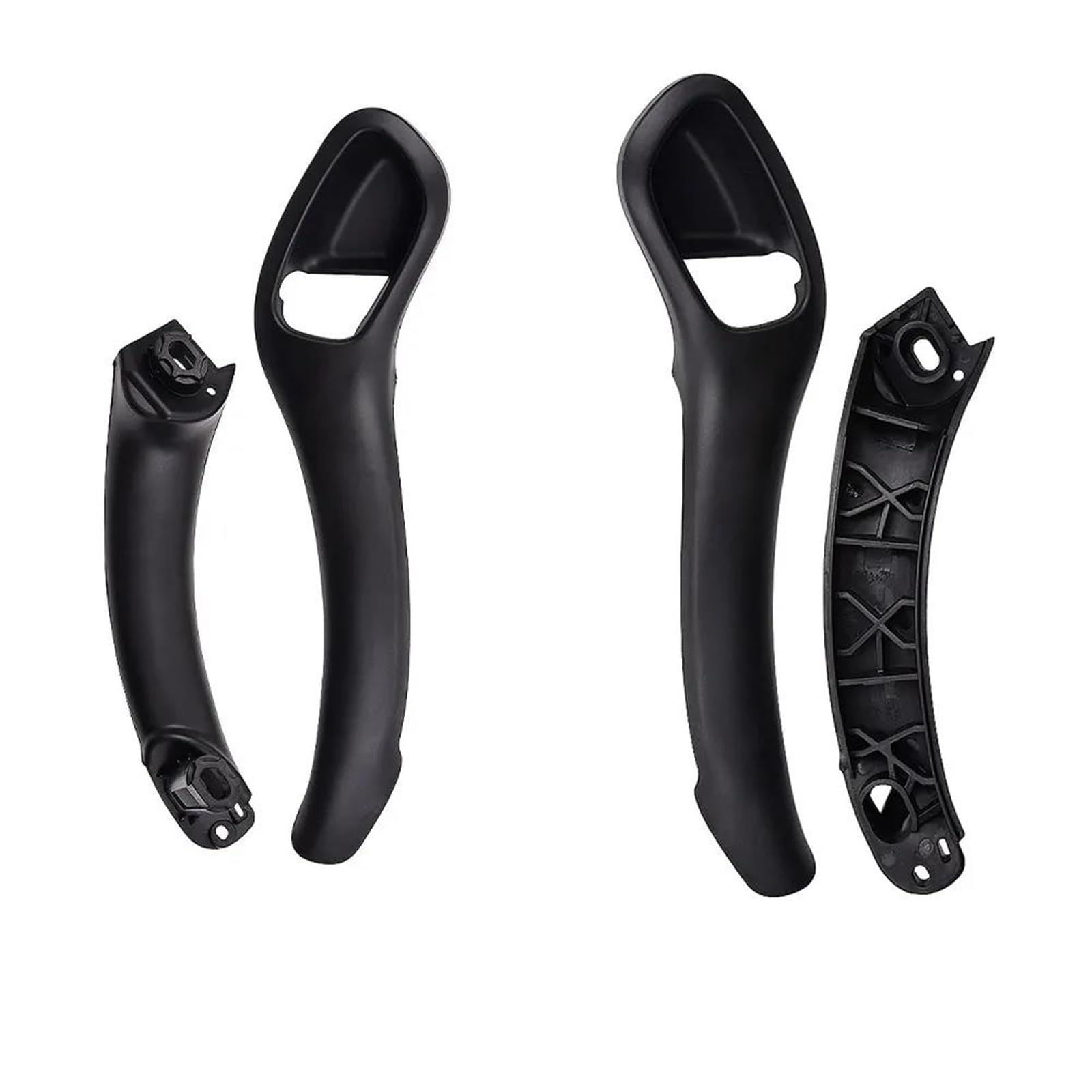 Sckcpnhnpp One Color For Seat For Leon Mk1 For Toledo Mk2 1999-2006 Interior Door Handle Left Or Right Black Abs 1M0837114a 1M0867198b(1 Pair)