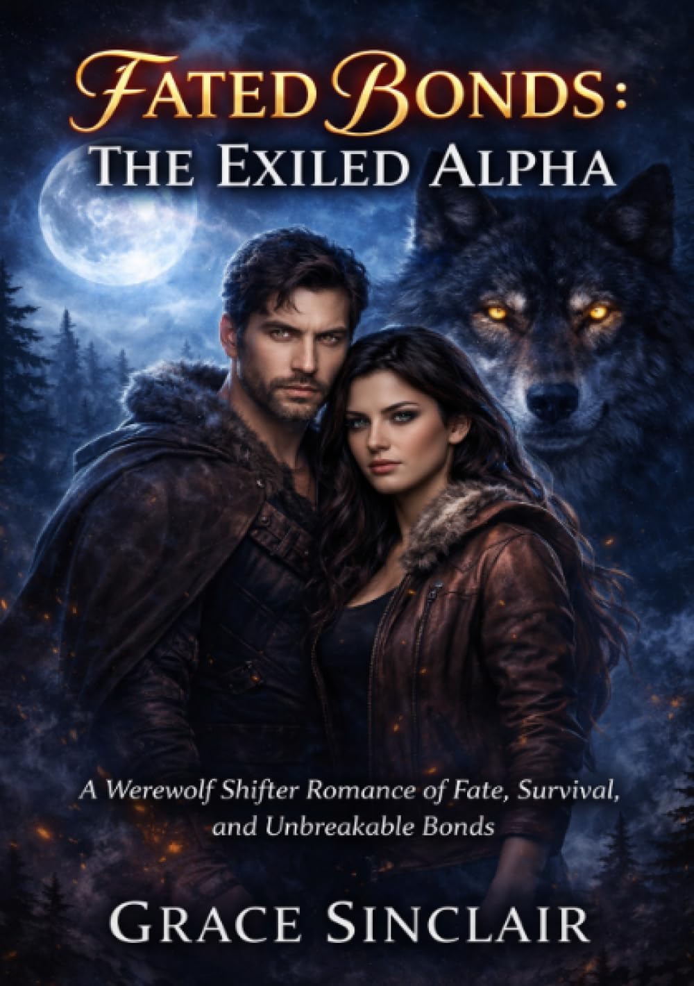 Fated Bonds: The exiled alpha: A werewolf Shifter Romance of Fate, Survival, and Unbreakable Bonds