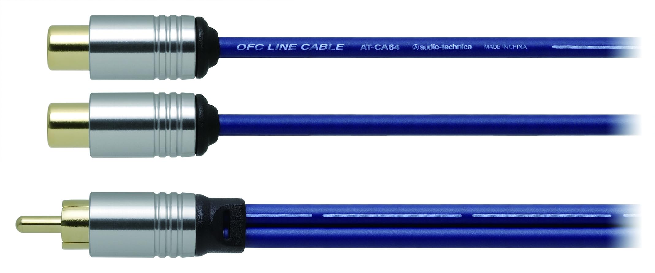 Amazon.co.jp: オーディオテクニカ AT-CA64J2 OFC オーディオ