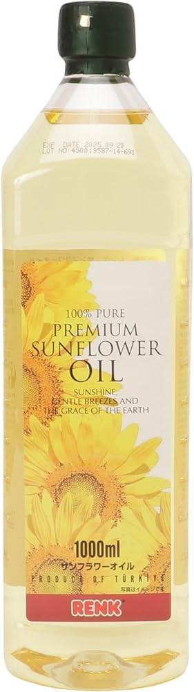 Amazon | レンク サンフラワーオイル 1000ml | レンク