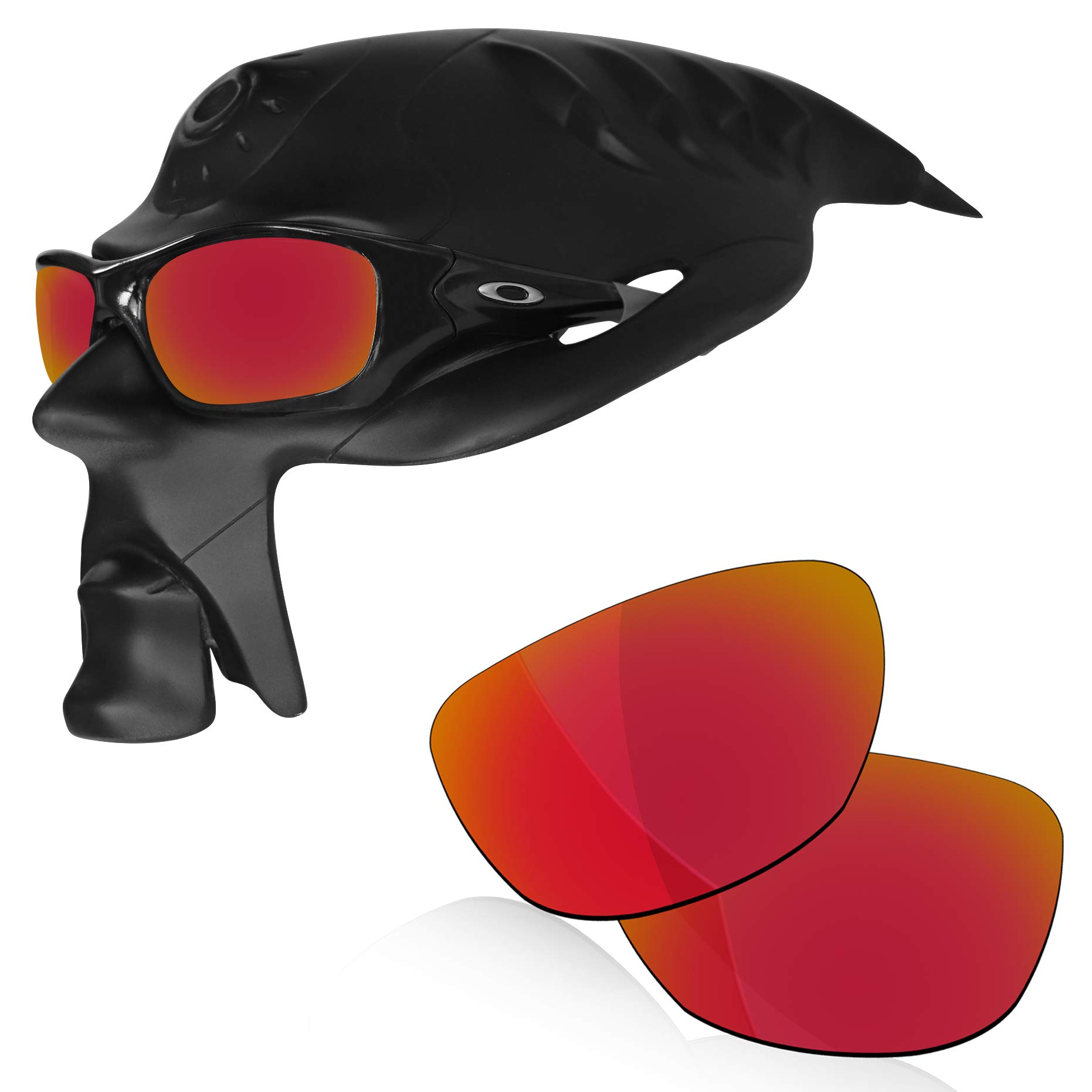 RockShell Polarized Lenses Replacement for Oakley Pit Bull OO9127 Sunglasses