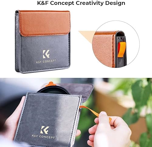 Miniatura 5 de K&F Concept Filtro de lente ND variable de 2.047 in ND3-ND1000 (1.5-10 paradas) Filtro de densidad neutra HD ajustable con 28 recubrimientos