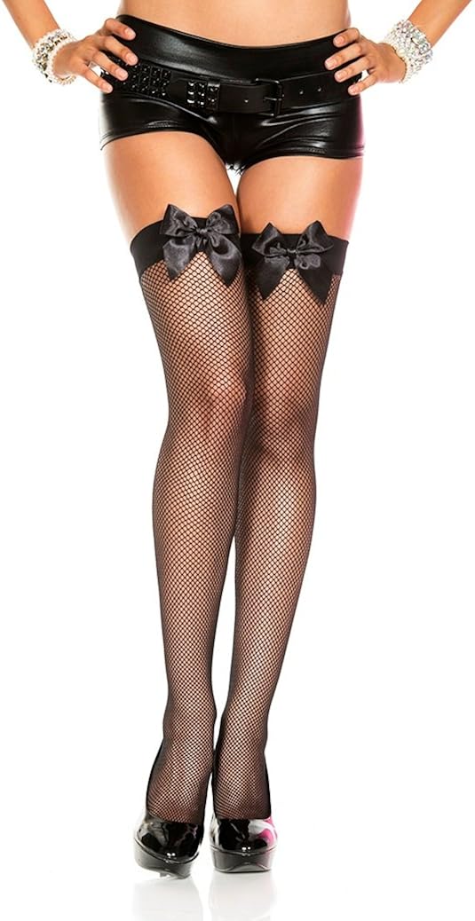 fishnet thigh high stockings amazon