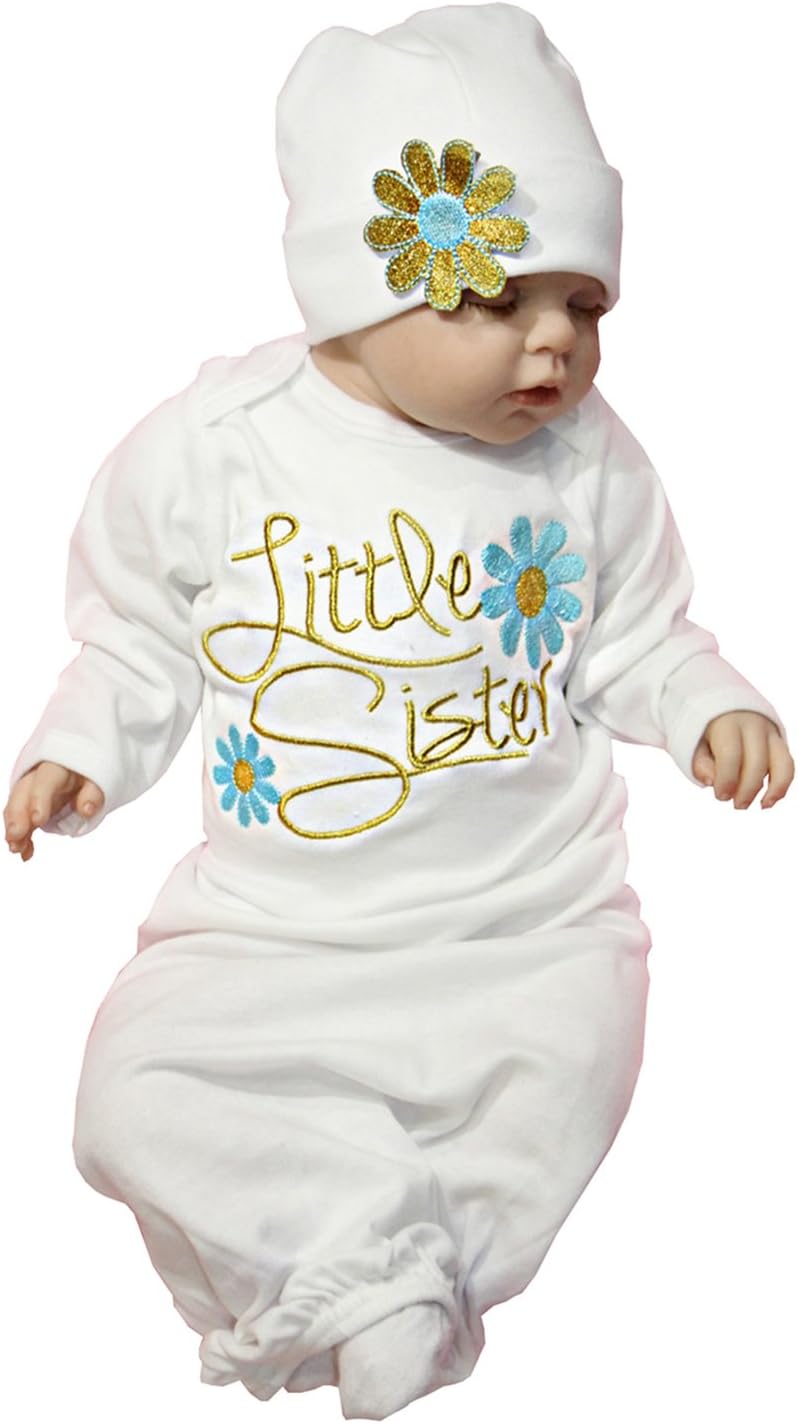 Newborn Baby Girl Take Home Outfit Baby Girl Gift Set Baby Gown
