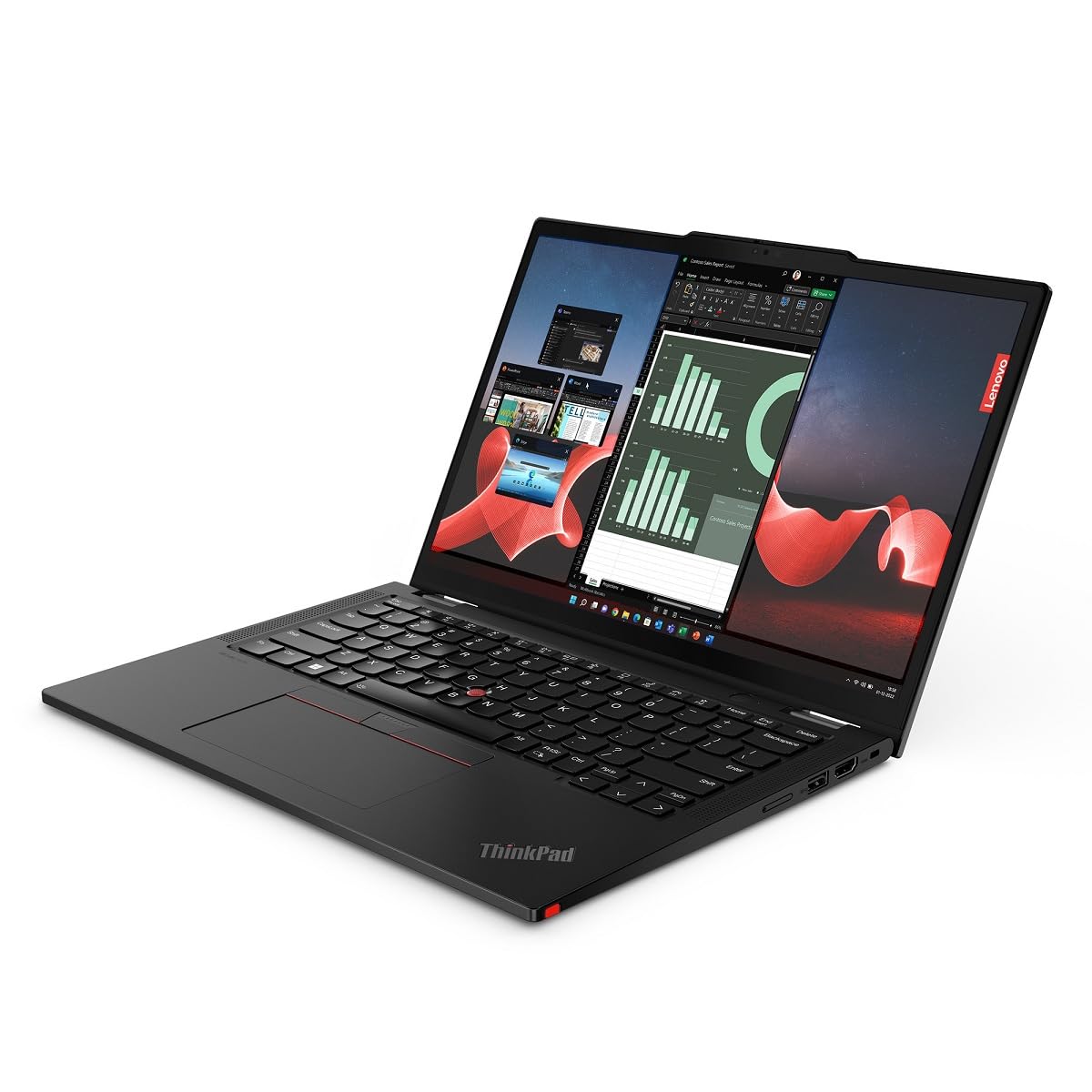 Lenovo ThinkPad X13 2-in-1 G5-13.3" WUXGA Touch, Intel Ultra 5 125U, 16GB, 512GB, Windows 11 Pro