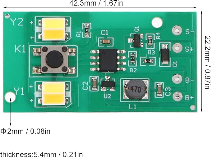 Marhynchus 2 Sets Zonnepaneel 1.2V LED Solar Light Control Board Module voor Outdoor Garden Lamp photo 3