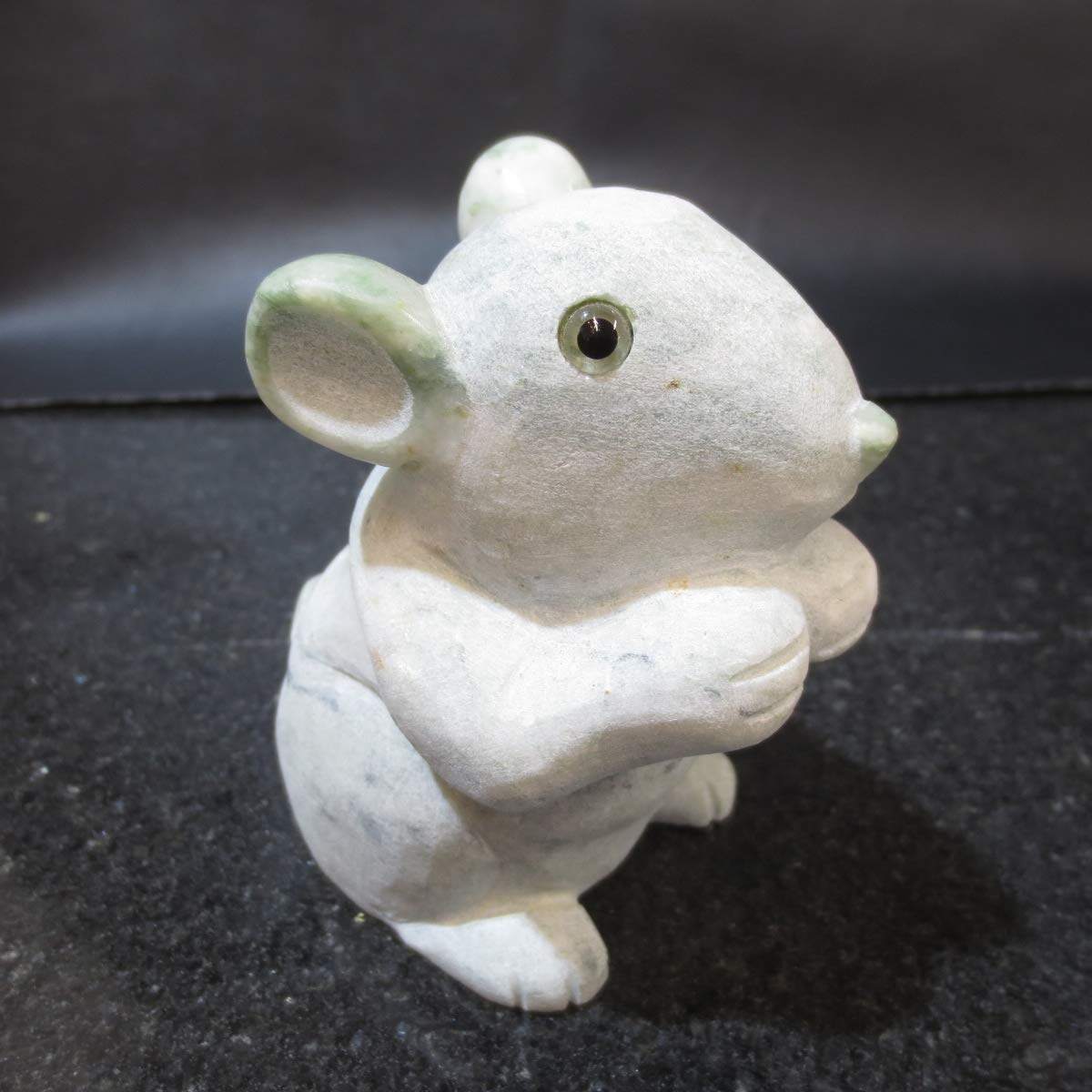 ネズミ　鼠　人形　陶器　オブジェ　置物　インテリア　工芸品　美術品　A1137 ネズミ 鼠 人形 陶器 オブジェ 置物 インテリア 工芸品 美術品 A1137