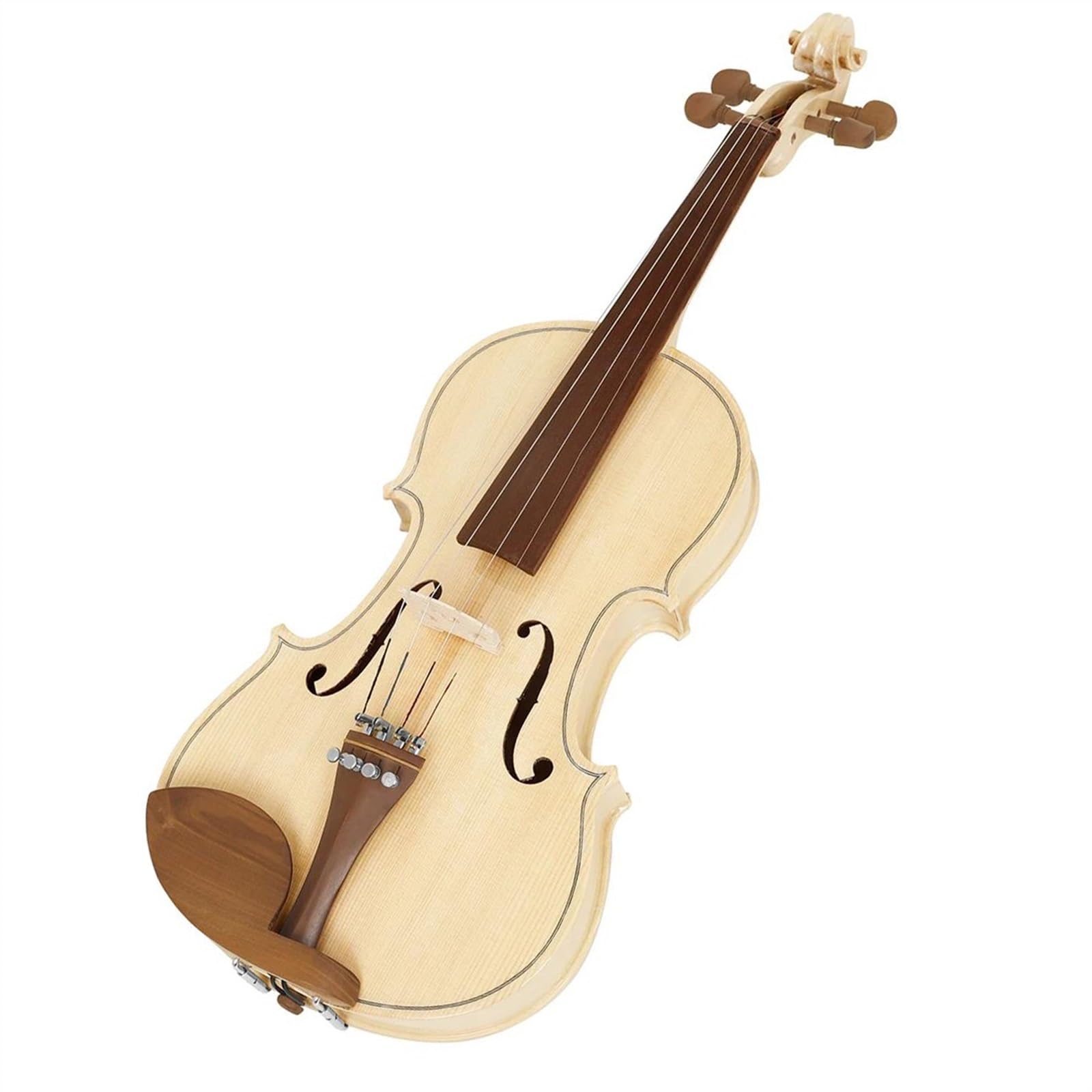 Violine 4/4 Violine Ahorn Violine Set Mit Koffer Bogen Violine Für Anfänger(Violin)