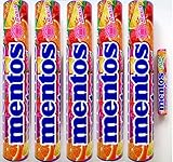 5 x MENTOS FRUIT GESCHENK-RIESENROLLE 8ER 296g Incl. Goodie von Flensburger Handel