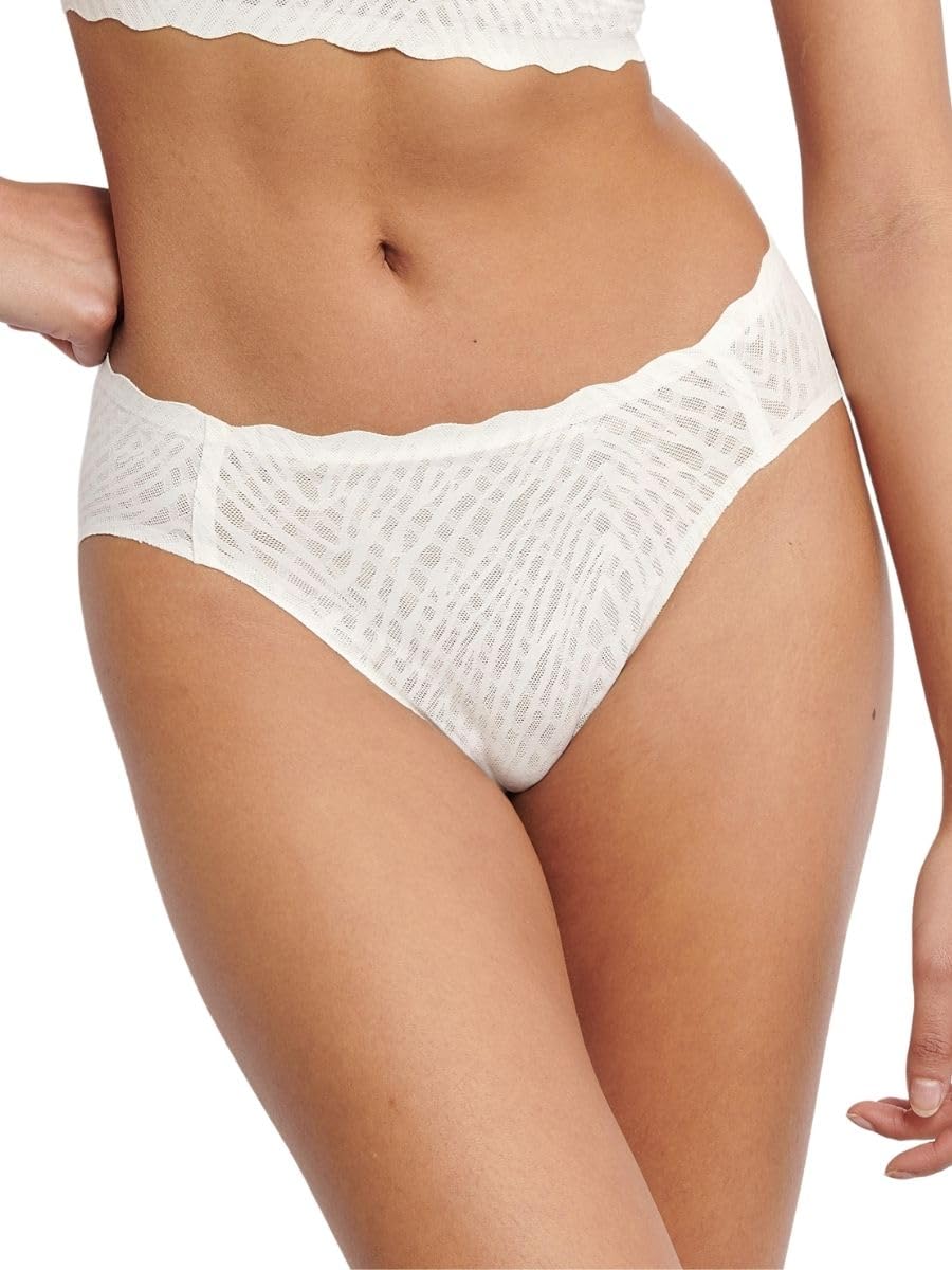 Sloggi Women's sloggi ZERO Feel Bliss High leg, Silk White
