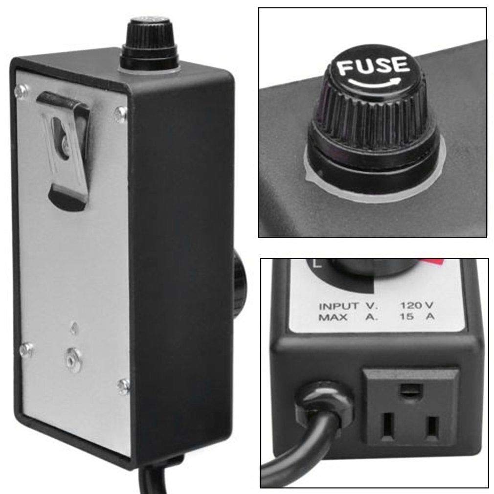 Labwork Universal Motor Speed Controller – AC 120V, Variable Rheostat – For Router, Fan, Power Tools