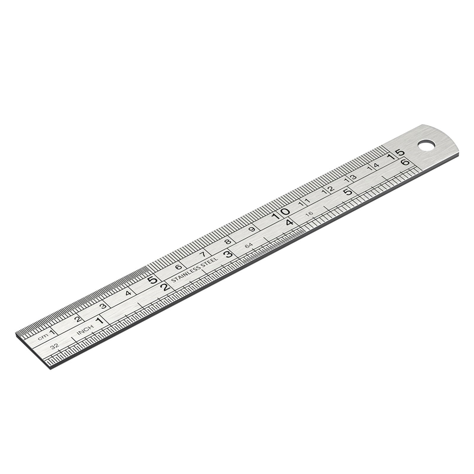 Tsophreniq 150Mm Side Metric Royal Steel Straight Ruler With Scale Essential Drafting Rule For Accuracy Drawing Accuracy Ruler