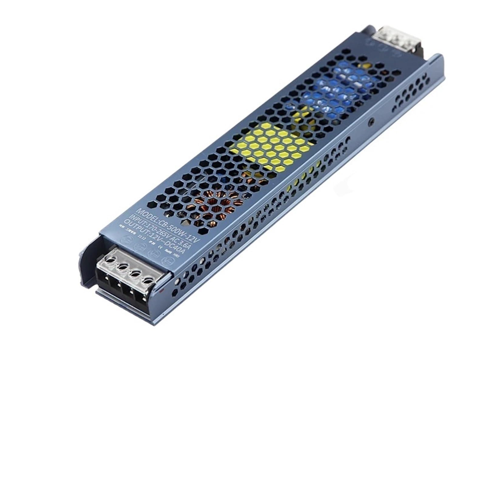 Convertisseur pilote LED 24V 500W alimentation ultra-fine sans scintillement
