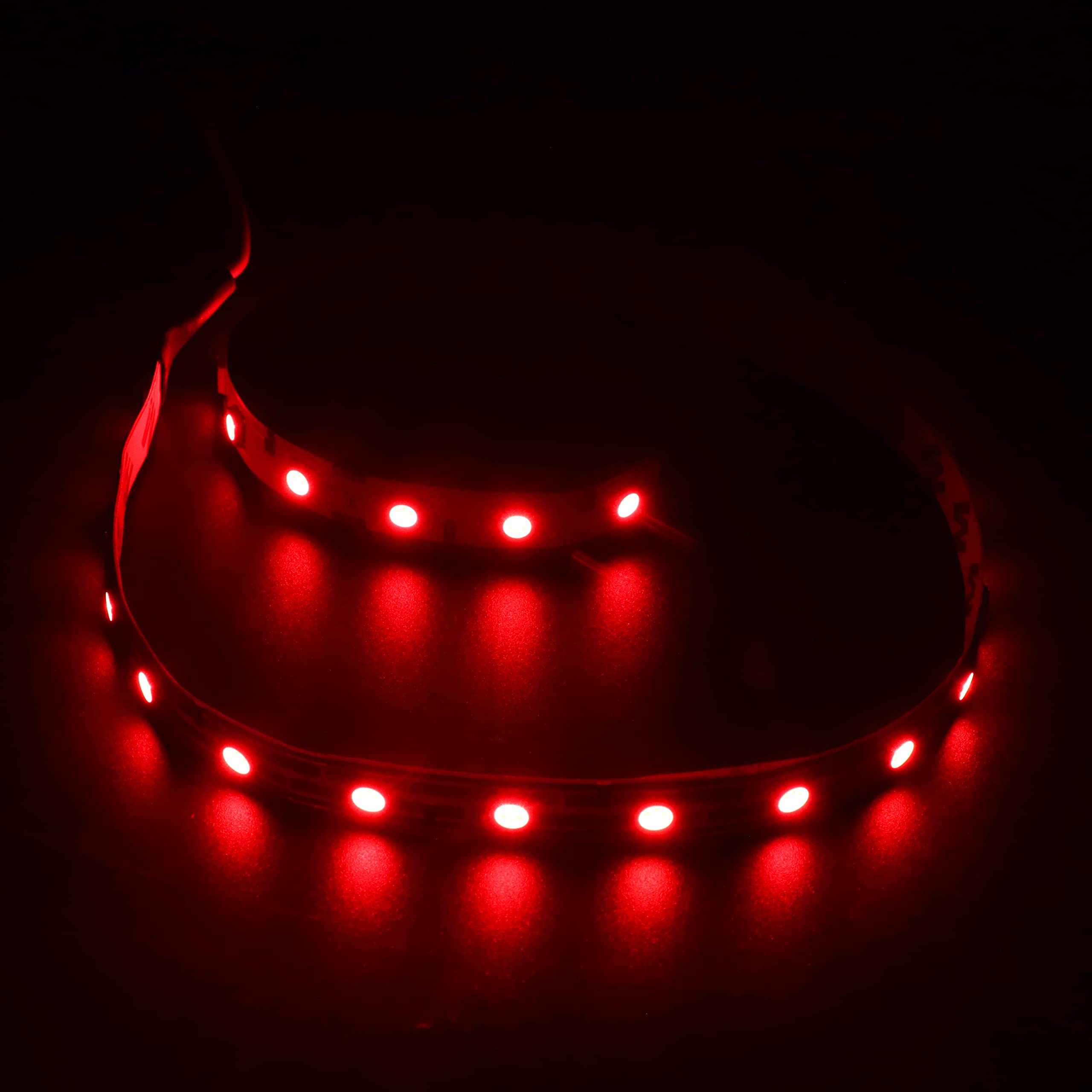 Electronic Spices Gaming PC Case Light Kit With (2 PIN Molex Connector) Red LED and Remote for PC Cabinet - LED Computer Lighting (RED)-image-43