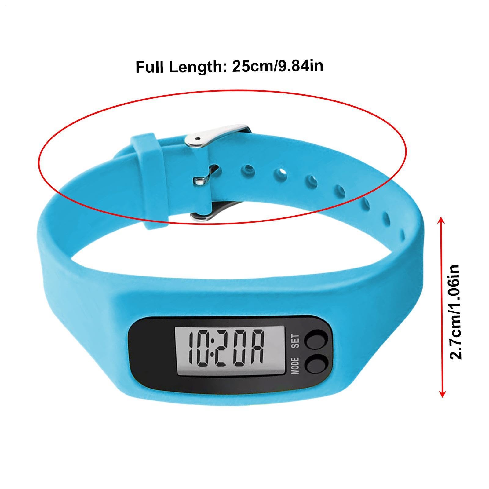 Montre Compteur De Pas, Légère, 1 Pièce, D'activité avec Compteur De Pas, Bracelet en Silicone Léger, Motivation pour La Santé, pour La Marche, La Course À Pied