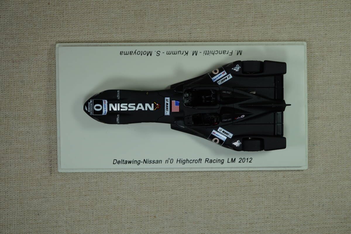 Amazon.co.jp: 1/43 Le Mans Garage 56 spark Deltawing NISSAN #0