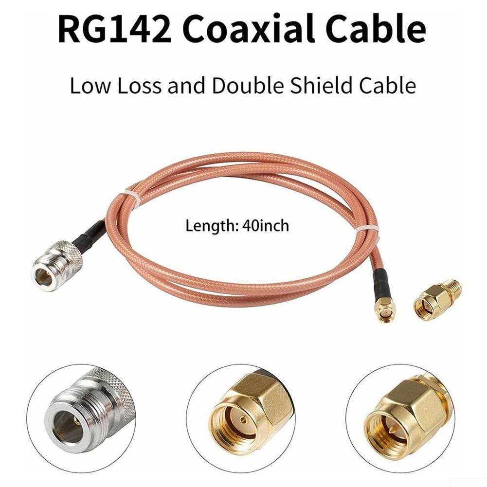12dBi für lorawan 868MHz für Helium Hotspot Miner - Wasserdicht Glasfaser mit N-Stecker und Kabel für HNT Mining