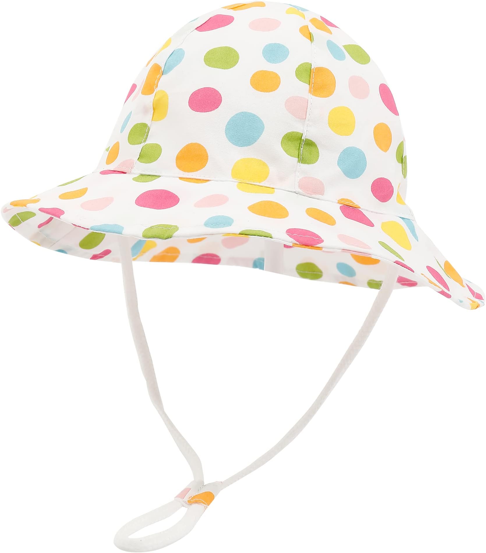 Mimfutu Bucket Hat for Kids Toddler Baby, Boys Girls Sun Hat Summer Hats with Chin Strap
