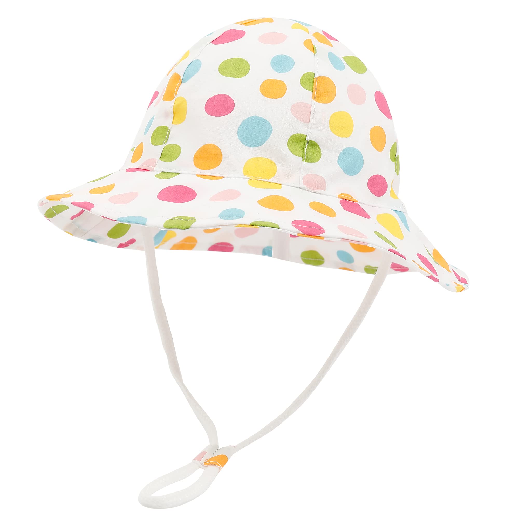 Mimfutu Bucket Hat for Kids Toddler Baby, Boys Girls Sun Hat Summer Hats with Chin Strap