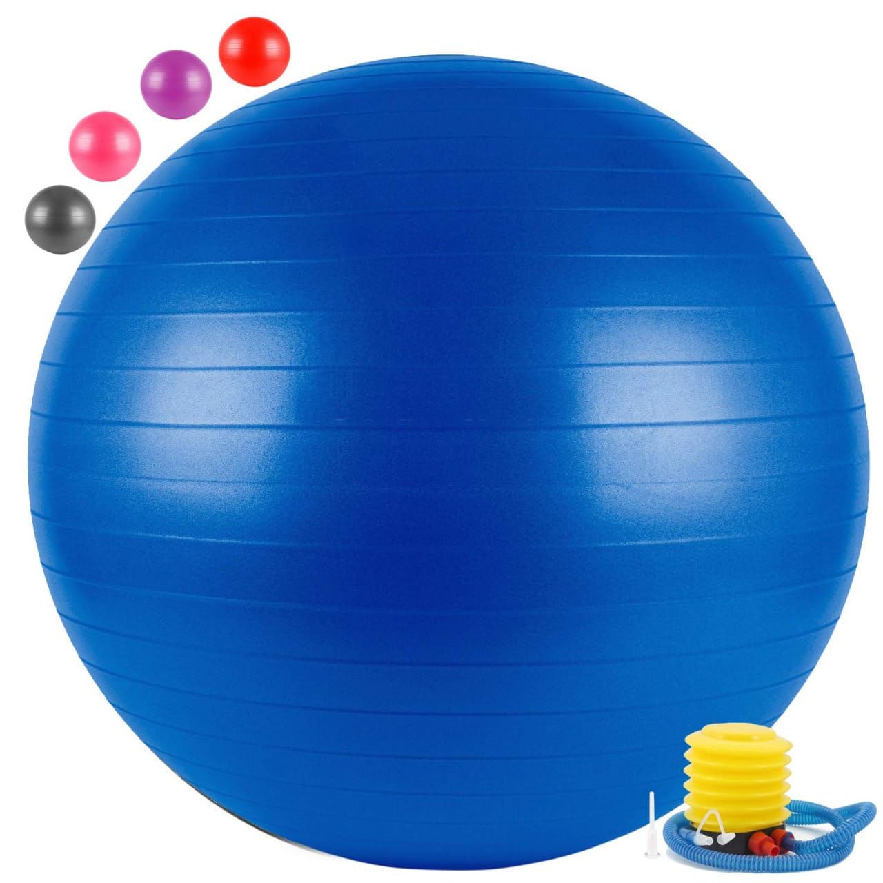 NPB Store Exercise Gym Ball 65cm with Pump Exercise Equipment for Home, Balance, Gym, Core Strength, Yoga, Fitness-image-12