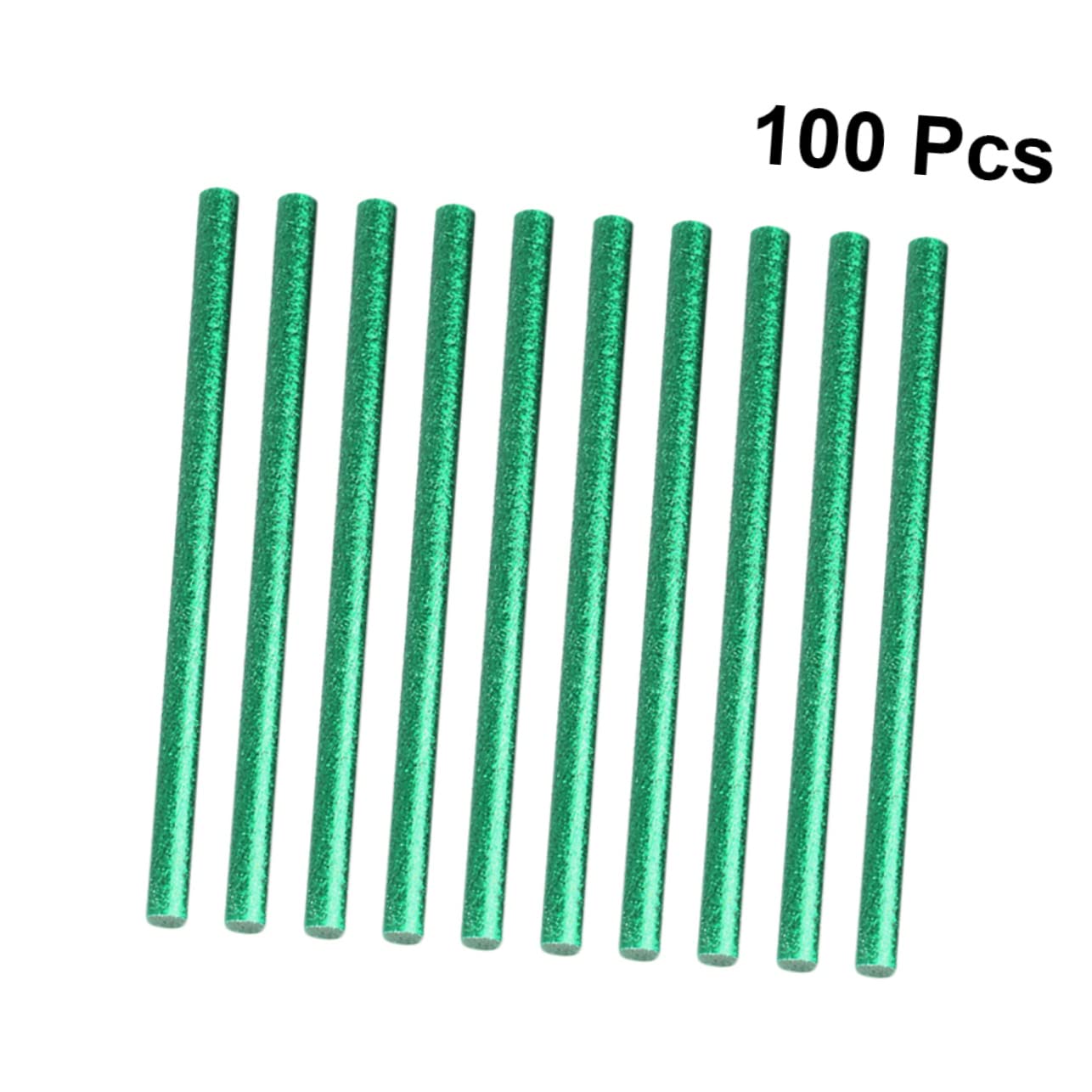 Verts Bâtonnets de Colle Chaude en Résine 100 Pièces pour Décoration