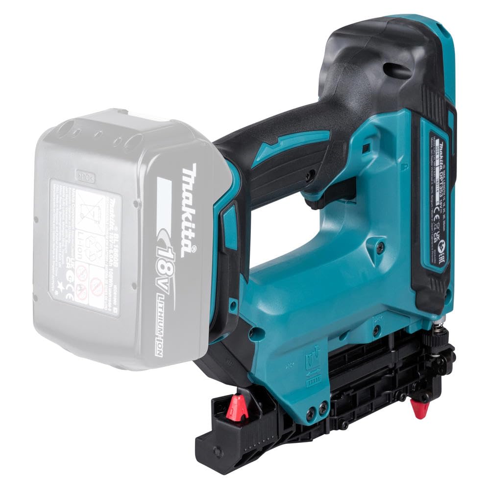 Makita Clavadora LXT de iones de litio DPT353Z de 18 V, baterías y cargador no incluidos