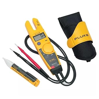 Fluke T5-H5-1AC KIT 3 Piece 1000V USA Electrical Tester, Custom Holster and AC Voltage Detector Kit