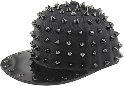 ec melodi Studded cap スタッズ EC Melodi Black Purple Star Studded Hat - メルカリ