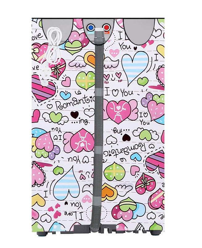 Image of Fully Automatic Top Load Washing Machine Cover Suitable For Samsung, Lg, Godrej, Whirlpool 6.5Kg, 7Kg, 7.5Kg, 8Kg, 9Kg, 10Kg, 11Kg ( 58Dx60Wx94H ), Waterproof Cover, Love .