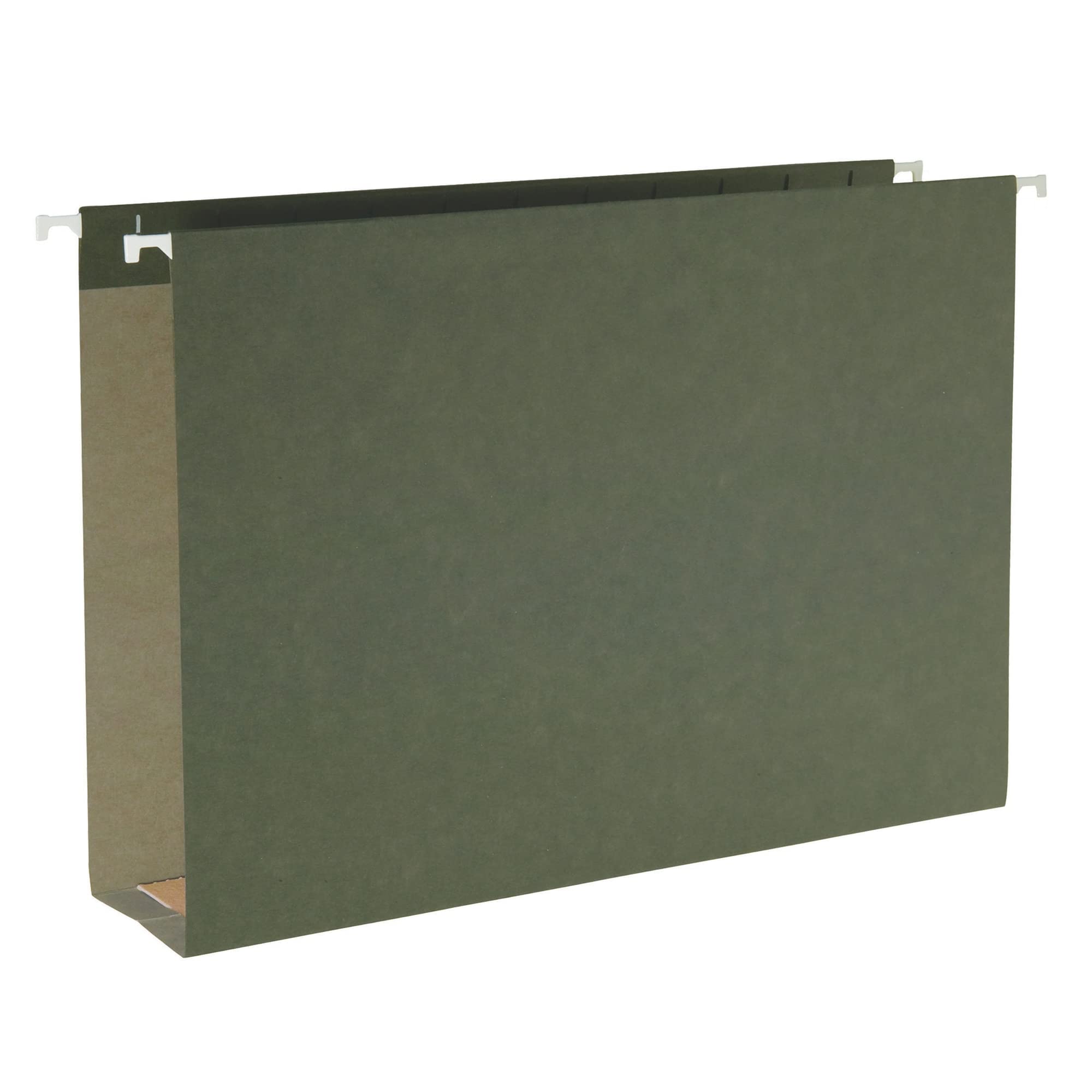 SMEAD Box unten Hängemappen, 5,1 cm Expansion, Legal Größe, Standard grün, 25 pro Box (64358)