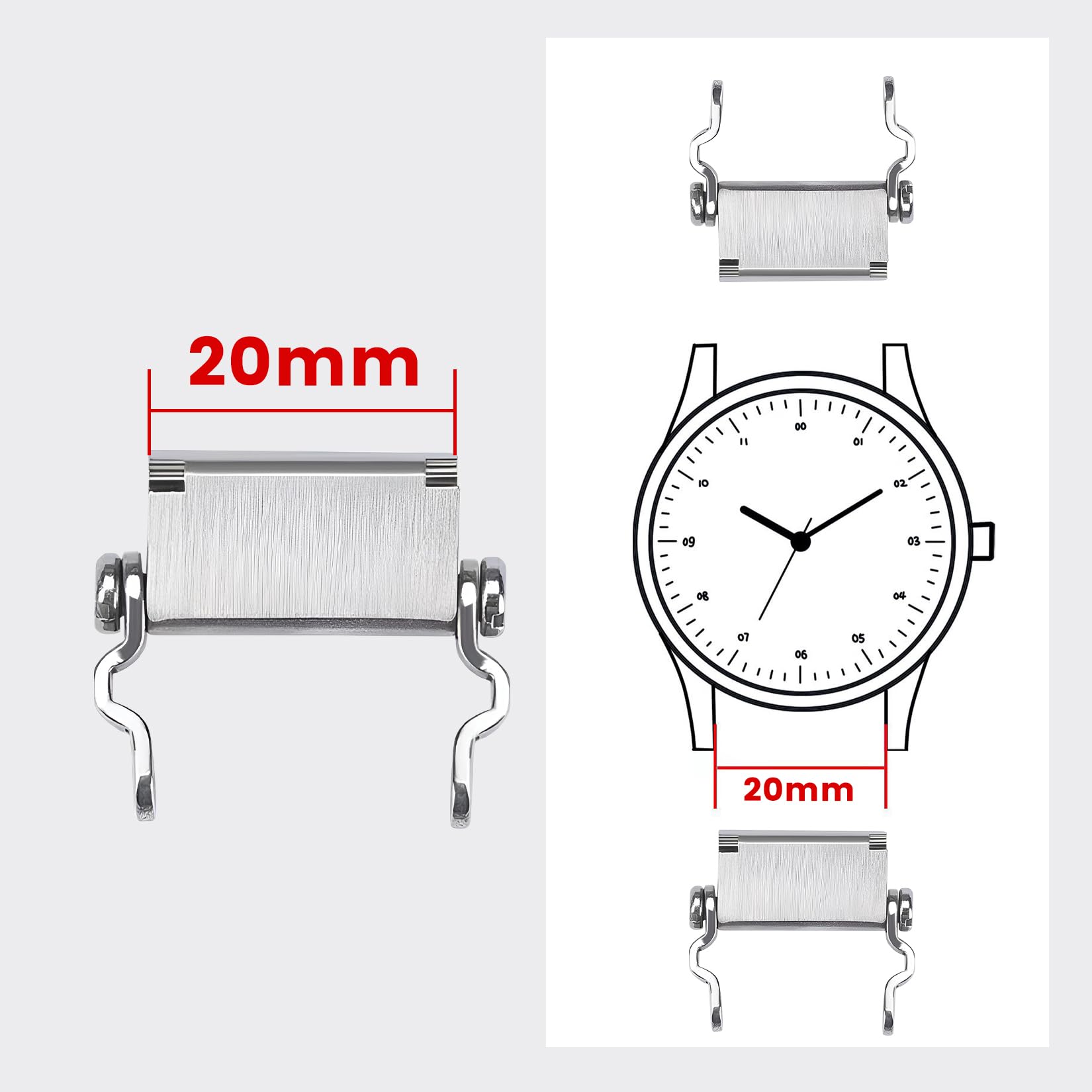Amazon.com: Ozzagar Watch Adapter Compatible with LEATHERMAN TREAD