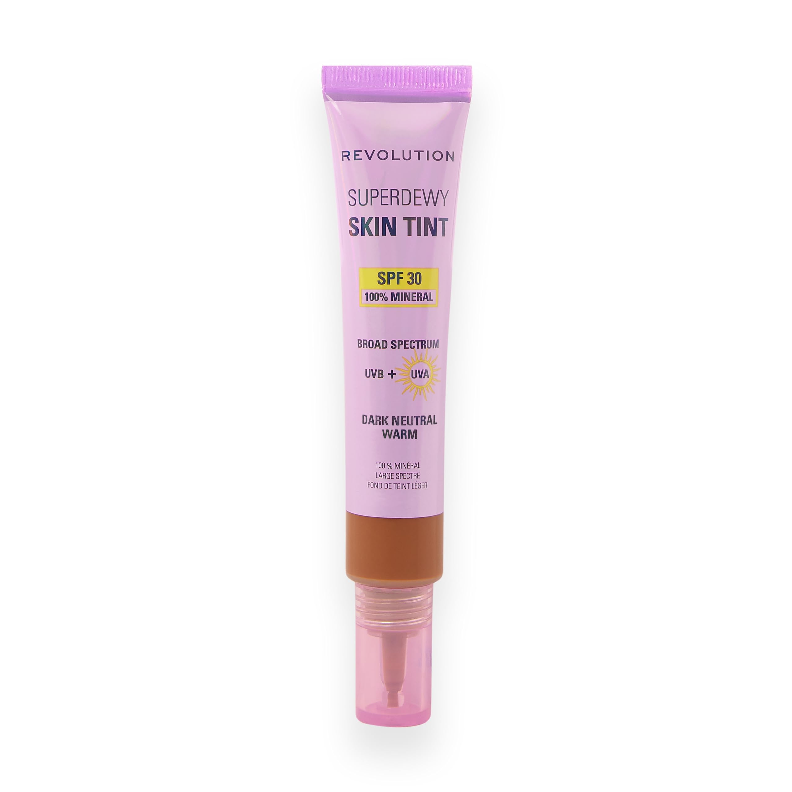Revolution - Superdewy SPF30 Skin Tint - 28ml - Dark Neutral Warm