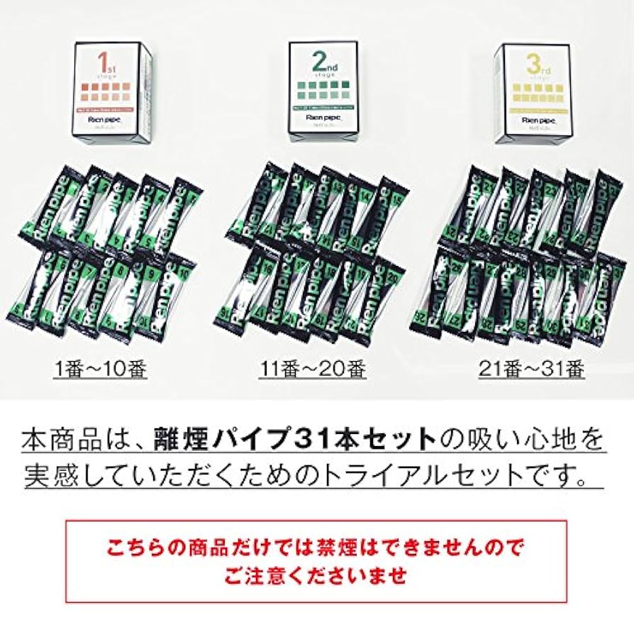 Rien pipe GS 離煙パイプ グローバルスリム Amazon | Rien pipe 離煙パイプ GS (31本セット / スリムタイプ